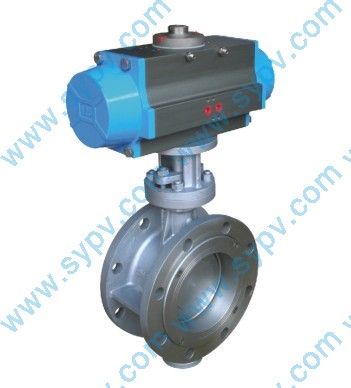 Elastic metal seal butterfly valve (2)